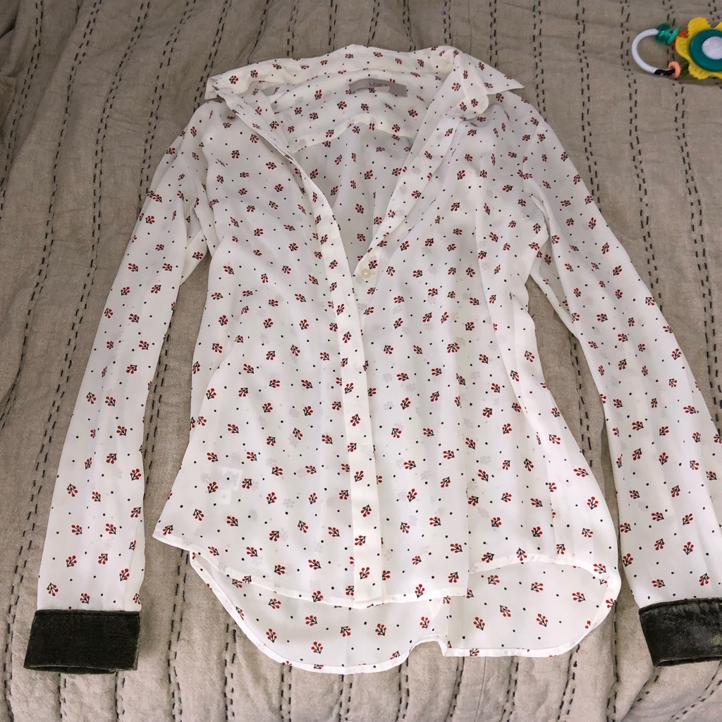 Cuffed Button Down